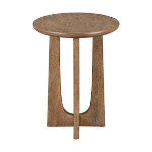 Liberty Furniture Bexley Chairside Table in Tuscan Brown