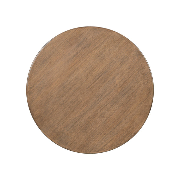 Liberty Furniture Bexley Chairside Table in Tuscan Brown