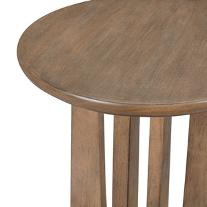 Liberty Furniture Bexley Chairside Table in Tuscan Brown