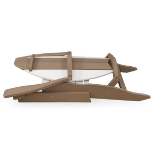 John Thomas Parks Outdoor Living Cape May Folding Surfboard Adirondack Chair