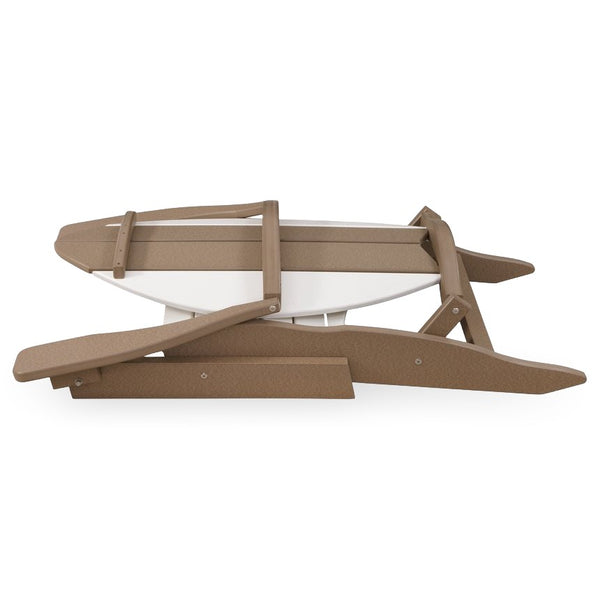 John Thomas Parks Outdoor Living Cape May Folding Surfboard Adirondack Chair
