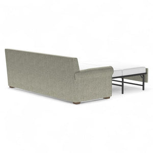 American Leather Gaines 78 Inch Apollo Natural Fabric Queen Comfort Sleeper with Mink Finish