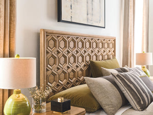 American Drew Summit Canyon Basalt King Panel Headboard