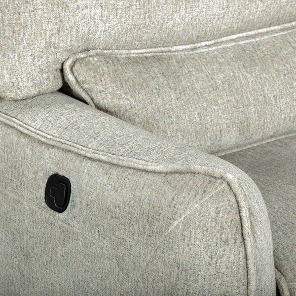 New Classic Remsen 3-Piece Manual Reclining Sectional in Latte