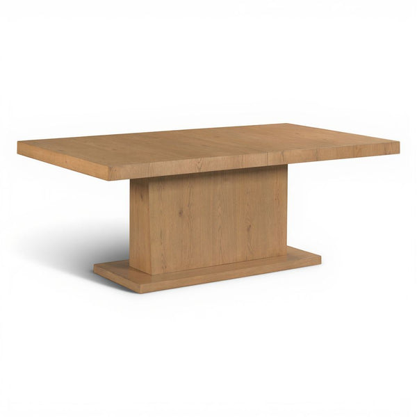 American Drew Summit Monolith 5-Piece Rectangular Dining Table Set Canyon Basalt