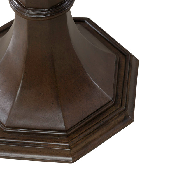 Liberty Furniture Arden Road Round Chairside Table in Satin Cherry