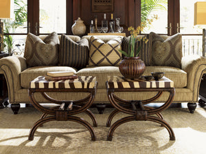 Tommy Bahama Home by Lexington Striped Delight Accent Table