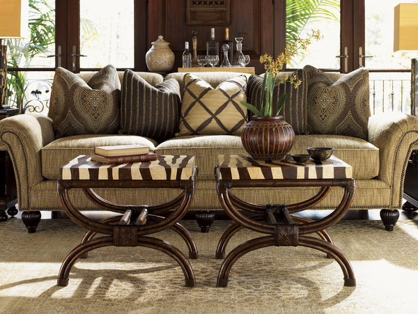 Tommy Bahama Home by Lexington Striped Delight Accent Table