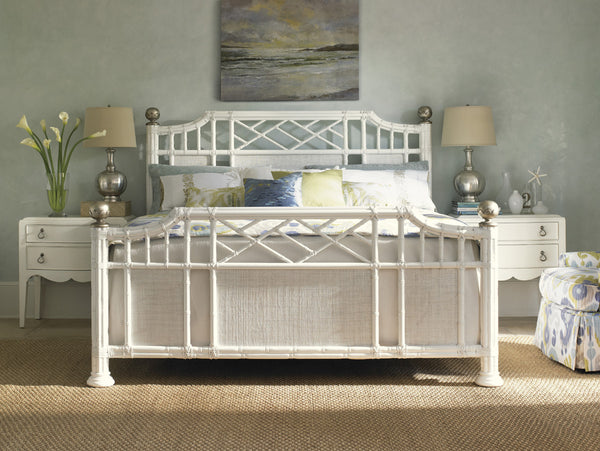 Tommy Bahama Home by Lexington Ivory Key Pritchards Bay Panel King Headboard