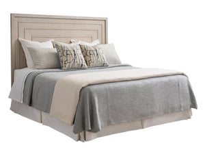 Tommy Bahama Home Copacabana Las Brisas King Panel Headboard in Alabaster