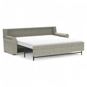 American Leather Gaines 94 Inch Apollo Natural Fabric King Comfort Sleeper with Mink Finish