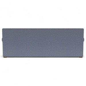 American Leather Gaines 94 Inch Tonic Indigo Fabric King Comfort Sleeper with Mink Finish