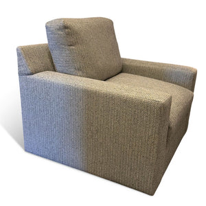 King Hickory Soho Swivel Accent Chair in Tara Granite