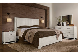 Vaughan Bassett Lodge & Loft Soft White 6-Drawer Dresser