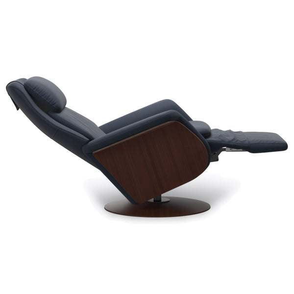 Stressless Sam Power Recliner in Paloma Oxford Blue