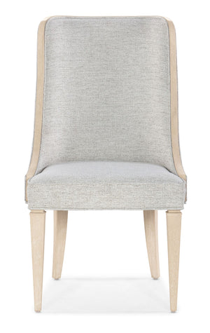 Hooker Furniture Nouveau Chic Sandstone & Sand-Silk Linen Host Dining Chair