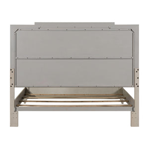 Liberty Furniture New Haven Queen Panel Bed in Sanctuary White