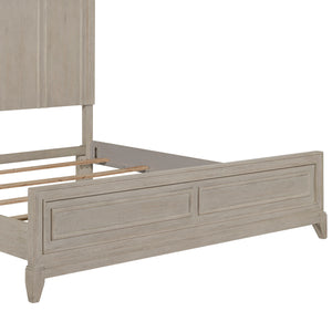 Liberty Furniture New Haven Queen Panel Bed in Sanctuary White