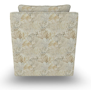 Best Home Aubrey Marina Fabric Pillow Back Swivel Chair
