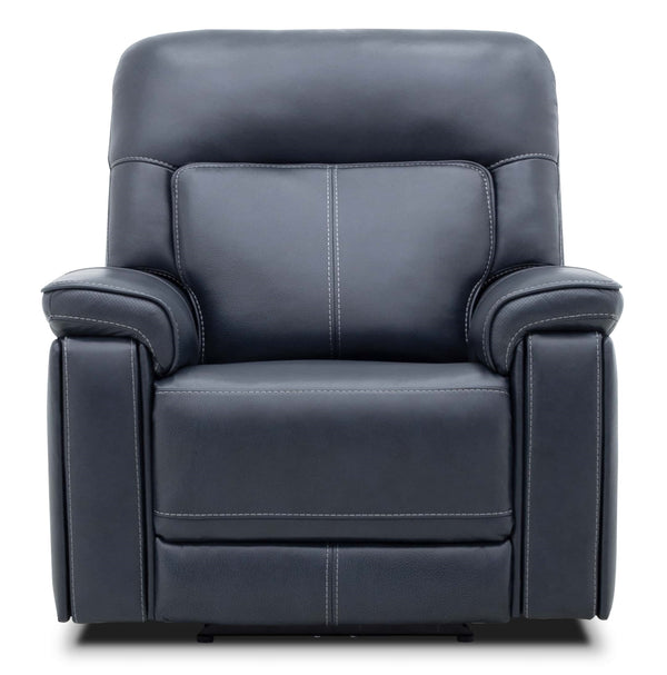 Moto Motion Harmony Recliner with Home Theater Immersive Multi Media, Air Massage, 3-Zone Heating & Zero Gravity In Sorrento Ocean Leather