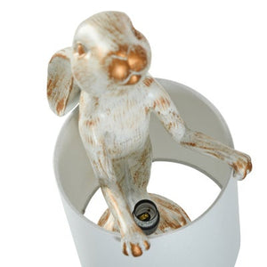 Style Craft Rabbit Figurine Lamp