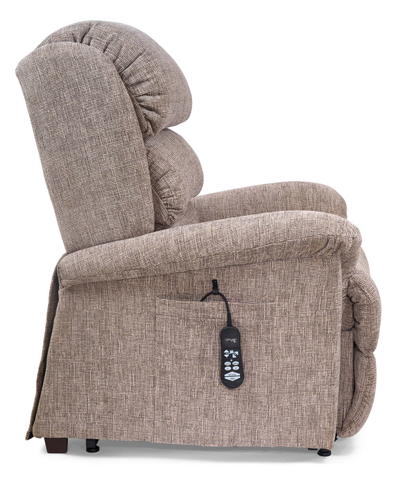 Ultra Comfort Polaris Medium Standard Fabric Lift Chair in Nobel