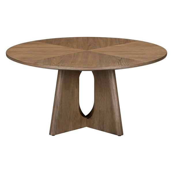 Liberty Furniture Hendrix Place Round Cocktail Table in Natural