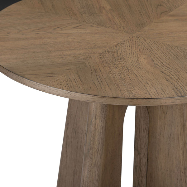 Liberty Furniture Hendrix Place Round End Table in Natural