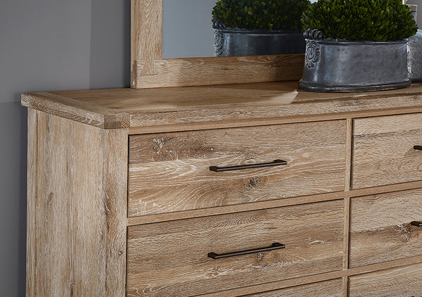 Vaughan-Bassett Dovetail Sun Bleached White Dresser