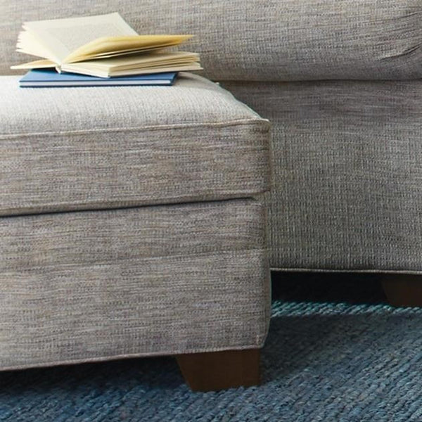 Craftmaster Comic Traditional Accent Ottoman with Manhattan Finish