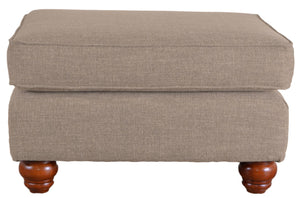 Craftmaster Essentials Kais Fabric Traditional Ottoman