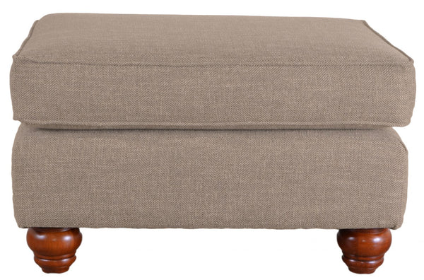Craftmaster Essentials Kais Fabric Traditional Ottoman