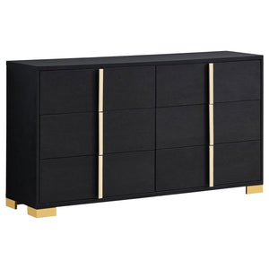 Coaster Marceline 5-Piece Full Bedroom Set Black