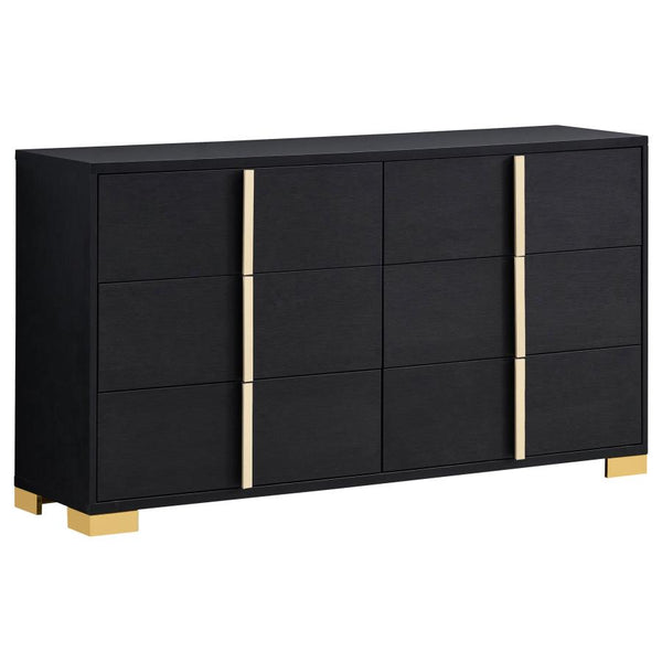 Coaster Marceline 5-Piece Full Bedroom Set Black