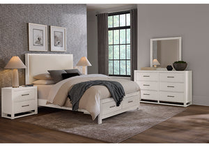 Vaughan Bassett Lodge & Loft Soft White 6-Drawer Dresser