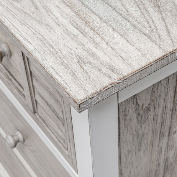 Seawinds Islamorada Dapple Grey Finish 4-Drawer Chest