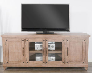 Sunny Designs Vivian Desert Rock 74 Inch Media TV Stand Console