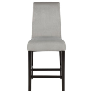 Coaster Stanton 5-Piece Square Counter-Height Dining Table Set Grey