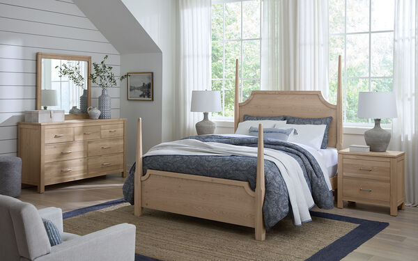 Tide & Timber Clear Oak Landscape Mirror