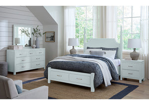 Vaughan-Bassett Tide & Timber Blue Maple 7-Drawer Dresser