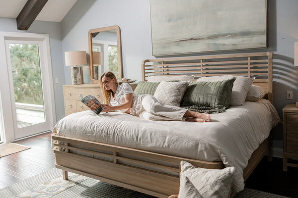 Seawinds Monterey Sandstone Queen Headboard