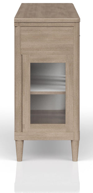 Heritage Coastal Breeze Living 2-Drawer 4-Door Buffet in Sand Finish