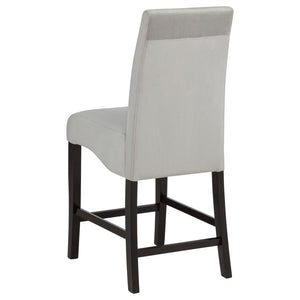 Coaster Stanton 5-Piece Square Counter-Height Dining Table Set Grey