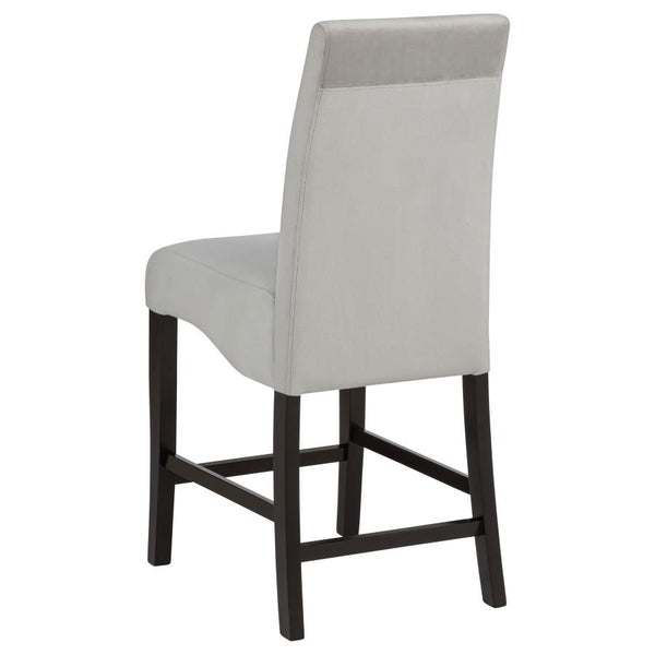 Coaster Stanton 5-Piece Square Counter-Height Dining Table Set Grey