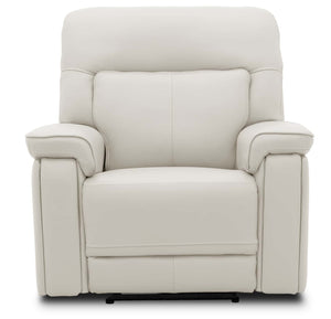 Moto Motion Harmony Recliner with Home Theater & Multi Media & Air Massage, 3-Zone Heating & Zero Gravity In Sorrento Dove Leather