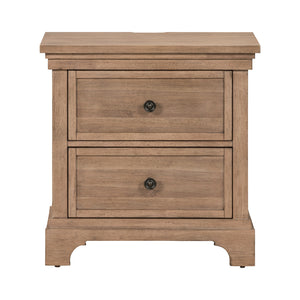 Liberty Furniture Haven Hills Nightstand with Charging Station