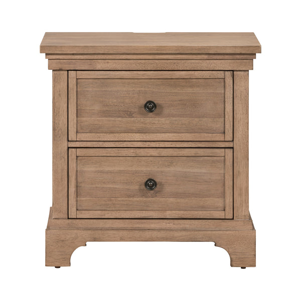 Liberty Furniture Haven Hills Nightstand with Charging Station