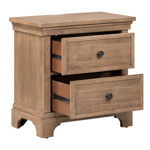 Liberty Furniture Haven Hills Nightstand with Charging Station