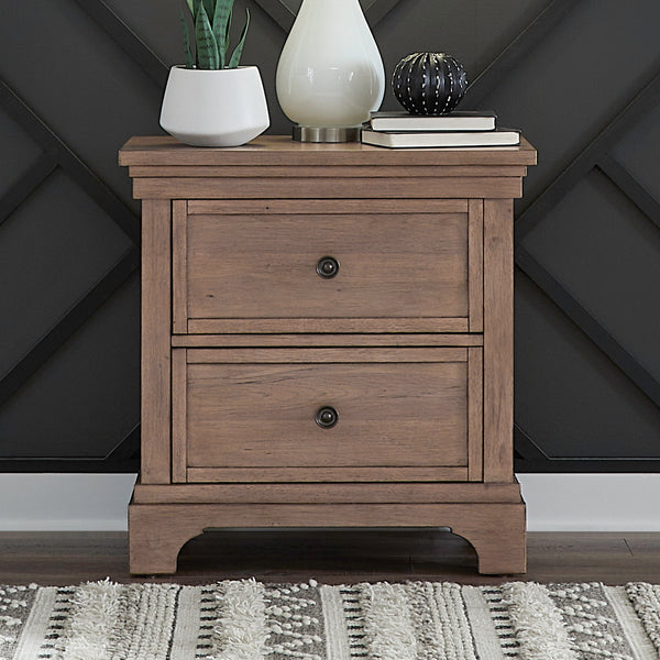 Liberty Furniture Haven Hills Nightstand with Charging Station