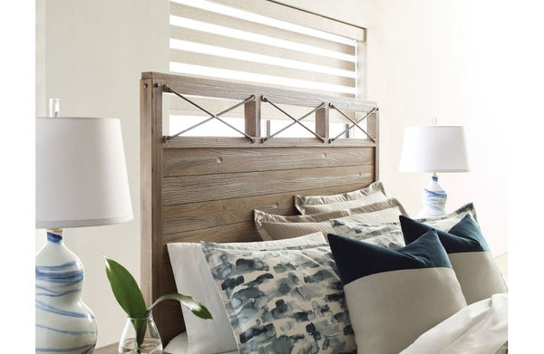 Kincaid Jackson Panel Bed Modern Forge King Headboard